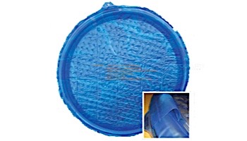 Solar Sun Rings Solar Blanket | Plain Blue Pattern | 5_#39; Diameter with Water Anchors | SSRA-101