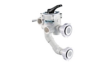 Pentair Sta-Rite 6-Position ABS Multiport Valve with Union Connections 2" | 18201-0300