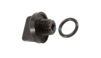 Pentair Hydropump Drain Plug | 1/4" | Black | 154481
