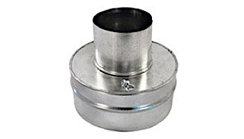 Pentair Sta-Rite 4x8 Metal Flue Collar for Indoor Vertical Venting - Negative Pressure for Distances Over 8' | 77707-0077