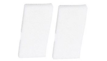 A&B Brush Mr. Scrubber Replacement Pad | White | 2-Pack | 8030