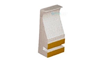 Stegmeier 8_#39; Capstone Form White with Tie | 14 per Case | 9CF112 loading=