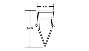 Stegmeier 12' Frontier Front Deck Joint | Tan | SDJ1T