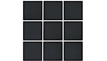 National Pool Tile Unglazed 2x2 Series #A34 | Raven Black | 0A3422GMS1P