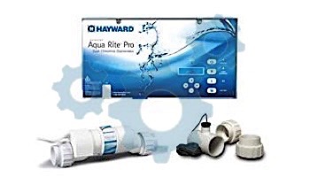 Hayward AquaRite Pro Salt Generator Complete 40,000 Gallons | Power Center and Salt Cell Kit | AQR15-PRO