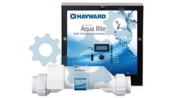 Hayward AquaRite Salt Generator Complete 40,000 Gallons | Power Center and Salt Cell Kit | AQR15