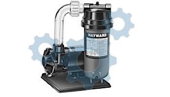Hayward Micro Star-Clear Cartridge Above Ground Pool Filter System | 25 Sq Ft | 40GPM with Hoses | C2251540LSS