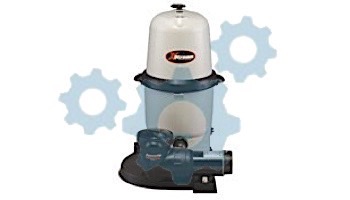 Hayward X-Stream Above Ground Cartridge Filter System | 150 Sq Ft | 1.5 HP Pump with Hoses | CC15093STL