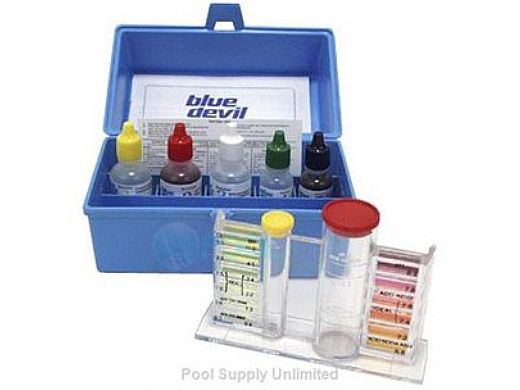 Blue Devil 5-Way OTO Test Kit CL,BR,pH,AD,TA | B7448