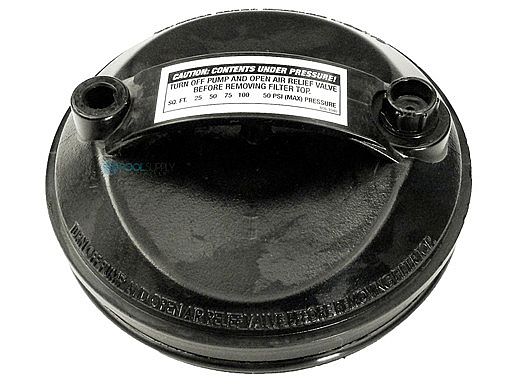Waterway Plastics Top Load Filter Lid Assembly with O-Rings | 550-5100D