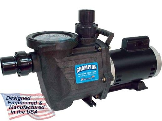 Waterway Champion 56-Frame 2.5HP Standard Efficiency Maximum Rated Pool Pump 230V | CHAMPS-125