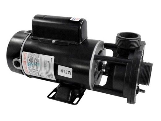 Waterway E Series Spa Pump | 2 Speed 1.5HP 115V 48-Frame Center Discharge | 3420610-15