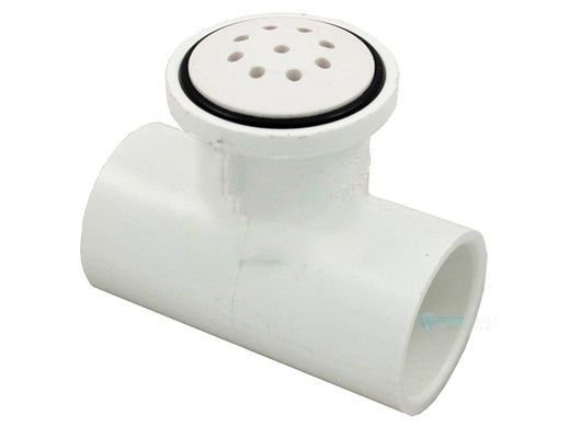 Waterway 1" Tee Body | White | 670-2320