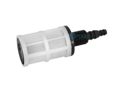 Blue White Foot Valve PVDF EP Ceramic Ball | C-340E