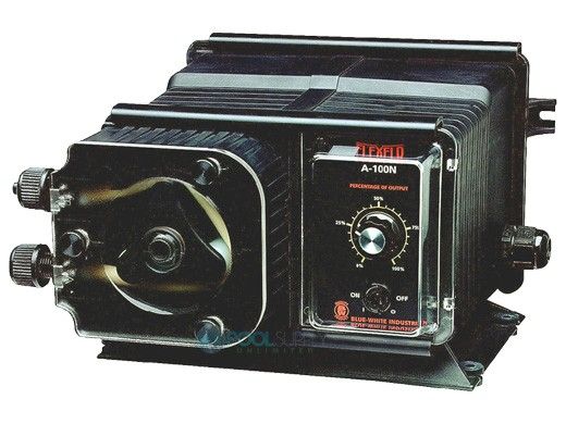 Blue White FLEXFLO Peristaltic Metering Pump with Analog Timer | 115V 60HZ | A1NA0A-7T