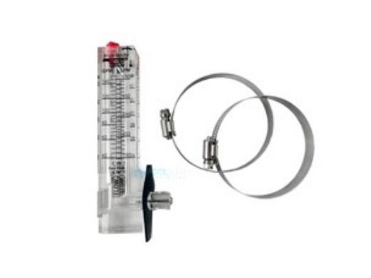 Blue White U-300 Series 2" PVC Flowmeter | Vertical Up Flow | 40-150 GPM | U-30200P