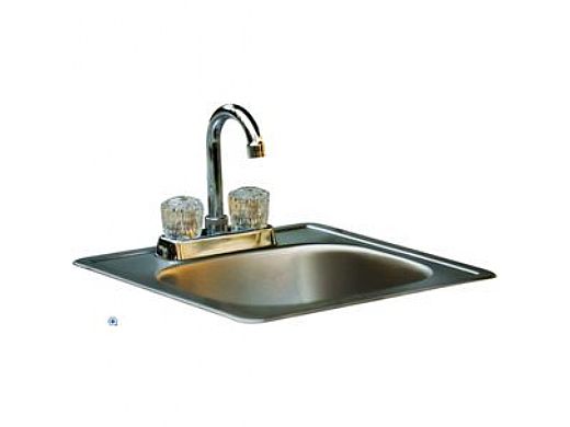 Bull BBQ Sink with Faucet Standard Stainless Steel | 12389