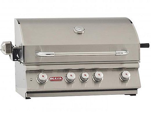 Bull Barbecue Angus 30" 4-Burner Stainless Steel Built-In Propane Grill with Lights | 47628