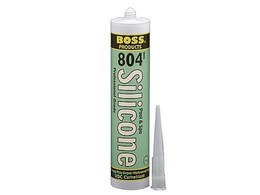 BOSS® 804 Neutral Cure White Silicone Ceramic Tle Grout 10.3oz | 02504WH10
