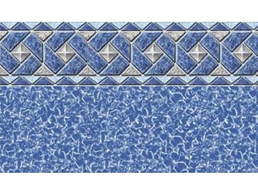 Sonoma 15x27' Oval Standard Gauge Unibead 48" Tall Liner | LI1527OTU