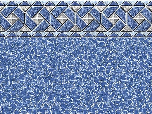 Sonoma 16x40' Oval Standard Gauge Unibead  52" Tall Liner | LI164052OTU
