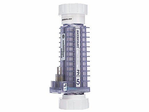 AutoPilot OEM Commercial Replacement Salt Cell | 15-Blade for up to 80,000 Gallons | Unions on Both Sides | 93901 CC15-FF PPC5