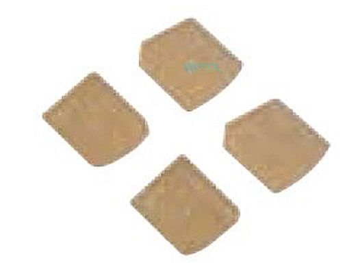 ProStar Replacement Parts Pod Shoes-Concrete 4PK | HWN115