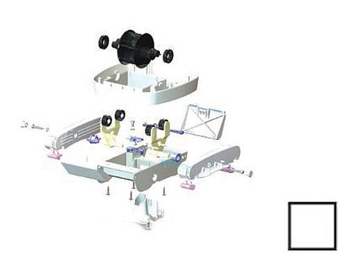 AquaStar ProStar Replacement Parts | Propulsion/Conversion Kit | White | HWN16001