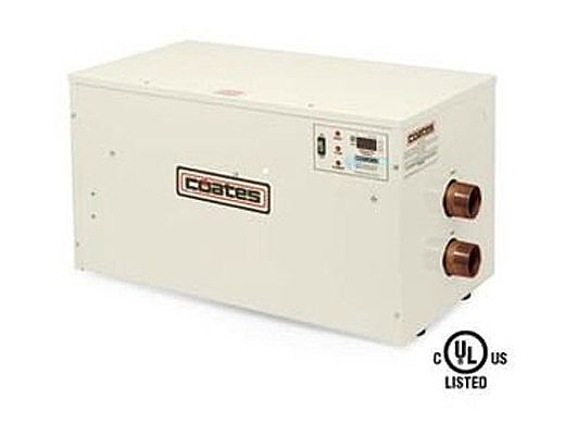 Coates Electric Heater 30kW Three Phase 208V | For Salt Water Pools | Copper Nickel | 32030PHS-CN