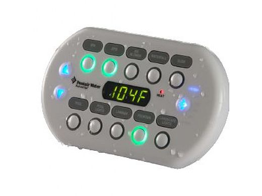 Pentair SpaCommand Spa-side Wired Remote with LED Screen | 150' Cable White | 521178