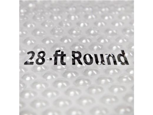 Blue Wave 28' Round Solar Blanket | Clear | 12 Mil | NS488