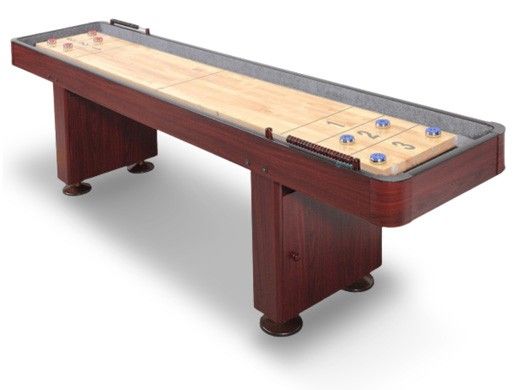 Hathaway Challenger 72-In Air Hockey Table with LED Scoring | Cherry Finish | NG1210 BG1210