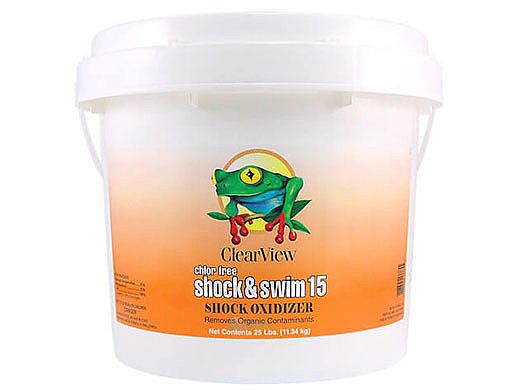 ClearView Chlor Free Shock & Swim 15 | 25 LB | CVCF025