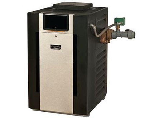 Raypak Professional Series Natural Gas Commercial Pool u0026 Spa Heater 266K  BTU | Cupro Nickel Heat Exchanger | Electronic Ignition | Digital Controls  | B-R268-EN-X #50 013729