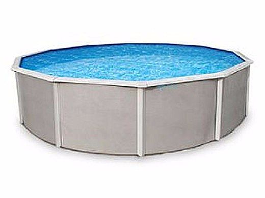 Belize 18' Round Steel Wall Pool 52" Tall without Liner | NB2524