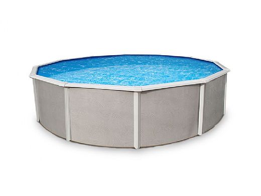 Belize 18' Round Steel Wall Pool 52" Tall without Liner | NB2524