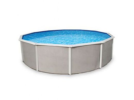 Belize 24' Round Steel Wall Pool 52" Tall without Liner | NB2528