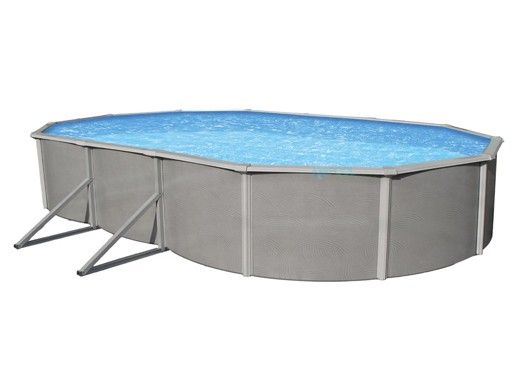 Belize 15'x30' Oval Steel Wall Pool 52" Tall without Liner | NB2534