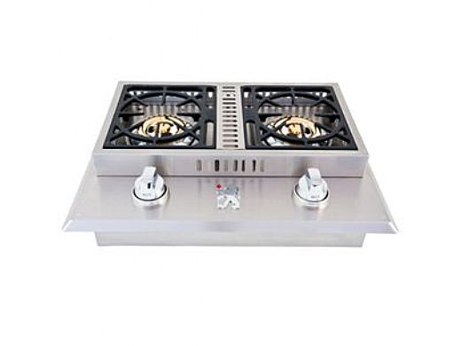 Lion Premium Grills Stainless Steel Double Side Burner Propane | L1707