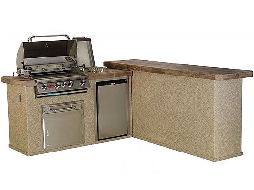 Bull Outdoor Products Mesquite Q Island in Stucco | 31043