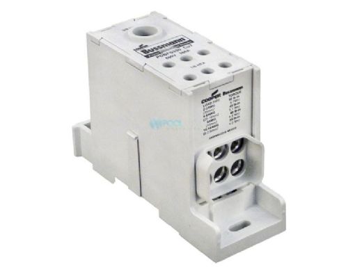 Coates Distribution Block Wiring Device | 3 Pole | 6 Tap | 600V | 29020401