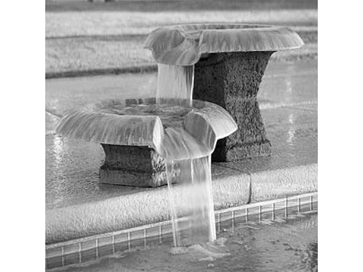 Inter-Fab WOK Planter Designed for Pools and Ponds with Small Height Pedestal | True Copper | WOK-PL-S-32