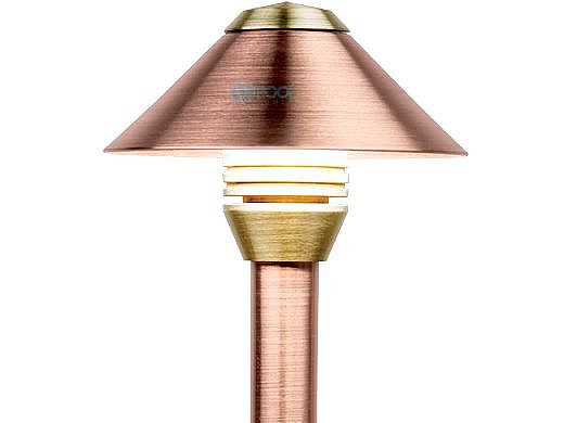FX Luminaire BD LED Path Light | 1 LED | 12 Riser | Flat Black | BD1LED12RFB KIT