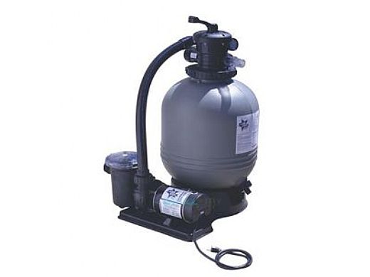 Waterway Blue Star 19" Sand Filter System with 1.5 HP Single Speed Pump and 6' NEMA Cord | BS5205320-6S