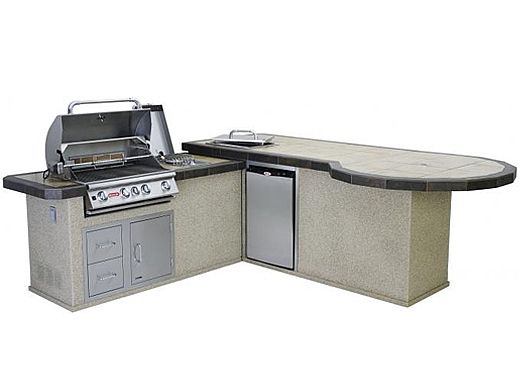 Bull Outdoor Products Supreme Q Island Brick or Rock Finish | 31066
