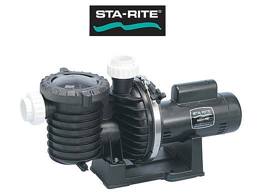 2-1/2 HP Pentair Sta-Rite P6EAA6G-208L Max-E-Pro Energy Efficient Single Speed Up Rated Pool and Spa Pump 230-Volt 
