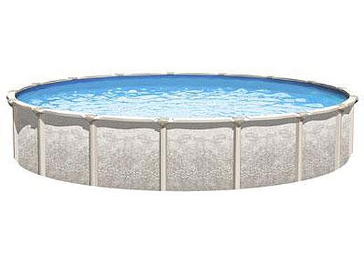 Magnus Hybrid 24' Round 54" Wall Pool with SS Service Panel Pool | Pool Only | PMAGELL-2454RSRSRSB11-TS
