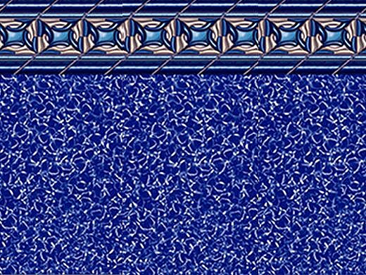 Pacific Diamond 15'x27' Oval | Standard Gauge Unibead 52" Tall | J-Hook Style Liner NL948034 | LI152752PDU