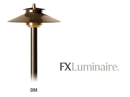 FX Luminaire Del Mare 3LED Pathlight 18" Riser Antique Bronze | DM-3LED-RA18-AB