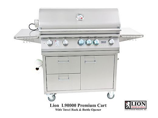 Lion Premium Grills L-90000 Stainless Steel Cart Only | 53861